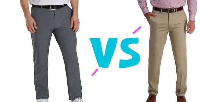 Golf Pants vs Dress Pants