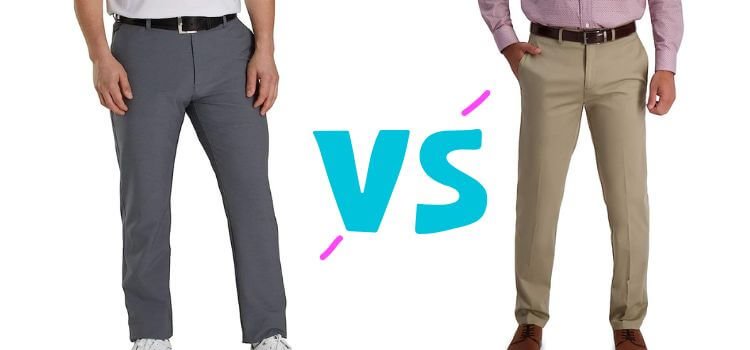Golf Pants vs Dress Pants