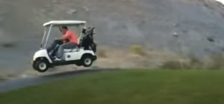 The Risks of Jumping a Golf Cart